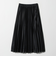 ハクプリント プリーツ スカート