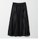 ハクプリント プリーツ スカート