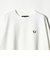 ＜FRED PERRY＞クルーネック ショート スウェット プルオーバー