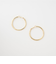【WEB限定】フープ イヤリング