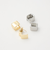 【WEB限定】スクエアクリップ フープピアス