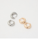【WEB限定】プチ クリップフープ ピアス