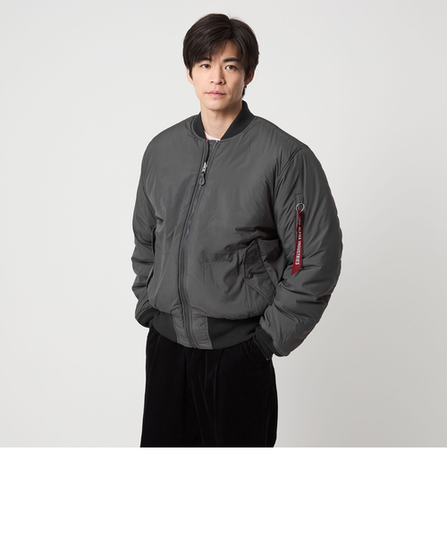 別注】＜ALPHA INDUSTRIES＞リバーシブル MA-1 フライトジャケット