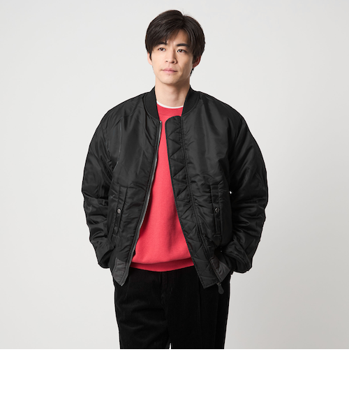 別注】＜ALPHA INDUSTRIES＞リバーシブル MA-1 フライトジャケット