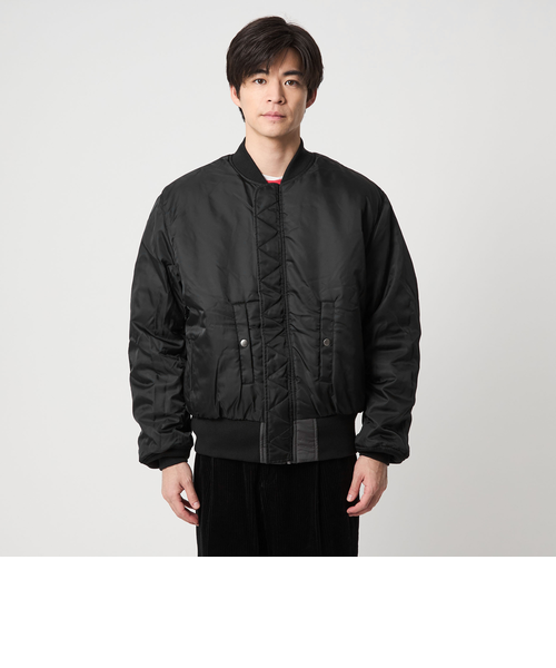 別注】＜ALPHA INDUSTRIES＞リバーシブル MA-1 フライトジャケット