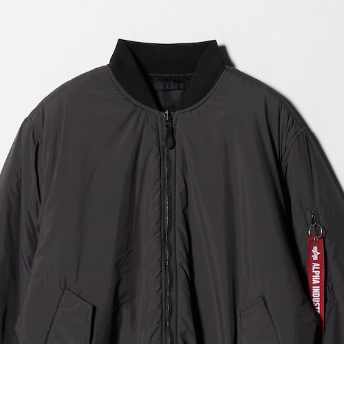 別注】＜ALPHA INDUSTRIES＞リバーシブル MA-1 フライトジャケット