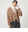 【WEB限定】＜at ease＞ダブルポケット ニット カーディガン