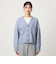 【WEB限定】＜at ease＞ダブルポケット ニット カーディガン