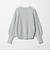 【WEB限定】＜at ease＞フェザーヤーン プルオーバー ニット