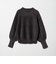 【WEB限定】＜at ease＞フェザーヤーン プルオーバー ニット