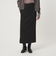 【WEB限定】＜at ease＞ニット タイト スカート ウォッシャブル