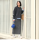 【WEB限定】＜at ease＞ニット タイト スカート ウォッシャブル