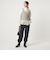 【WEB限定】＜at ease＞ジョグ ニット パンツ ウォッシャブル