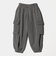 裏毛 ワイドカーゴパンツ（MDグレー）/ キッズ  100cm-160cm