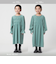 シャーリング ワンピース / キッズ  110cm-160cm