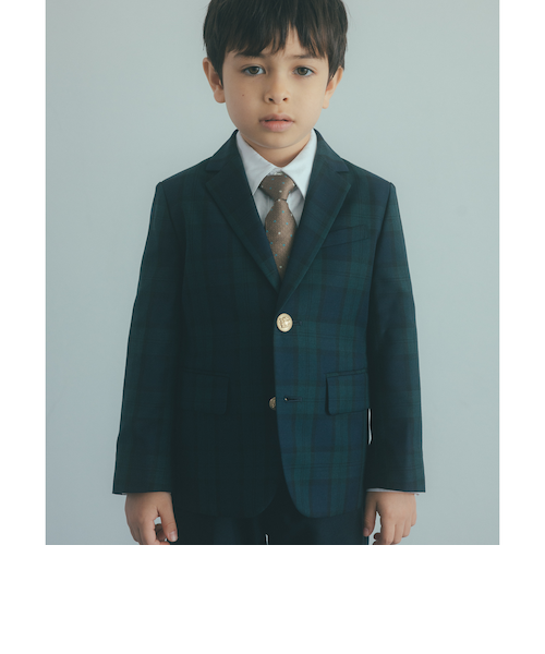 green label relaxing TRW ブラックウォッチ　110cm TRW ブラックウォッチ ジャケット / キッズ 110cm-130cm｜グリーン