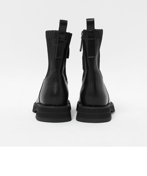 ストレッチ ショートブーツ / サイドゴア 撥水｜グリーンレーベル