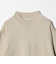 シルク ミックス モックネック ニット