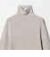 ウール シアー リブ タートルネック ニット ウォッシャブル