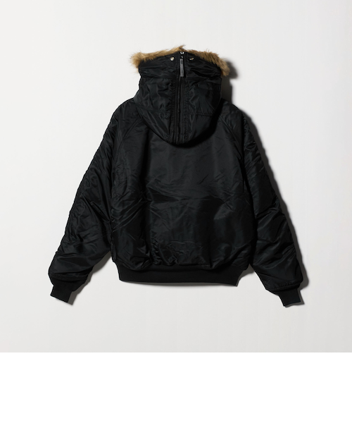 ALPHA INDUSTRIES＞N-2B ショート フライトジャケット｜グリーン