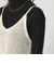 スパンコール ニット 2WAY キャミソール ウォッシャブル