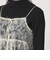 シアー レース キャミソール