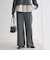 【WEB限定】＜at ease＞ニット パンツ ウォッシャブル