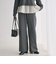 【WEB限定】＜at ease＞ニット パンツ ウォッシャブル