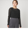 【WEB限定】＜at ease＞シャーリングレース プルオーバー カットソー