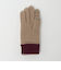 バイカラー ニット グローブ -タッチパネル対応-