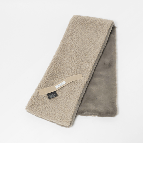 別注】＜INFIELDER DESIGN＞ボア リバーシブルマフラー｜グリーン