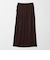 ジャガード サテン ナロー スカート