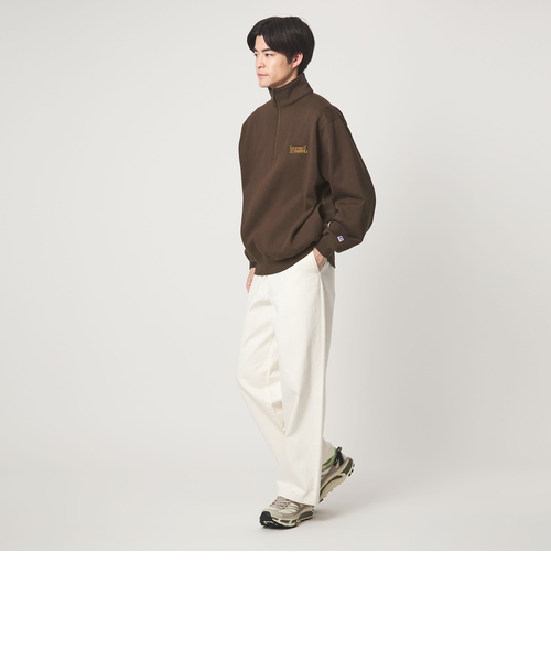 別注】＜RUSSELL ATHLETIC＞GLR ハーフジップ スウェット｜グリーン