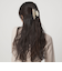 ＜SUI AVA＞ヘアクリップ M（ストーン）