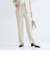 ［size SHORT/TALLあり］パウドレ テーパード パンツ ナチュラル