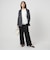 ［size SHORT/TALLあり］パウドレ ワイド パンツ ウォッシャブル ストレッチ