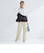 ［size SHORT/TALLあり］パウドレ ワイド パンツ ナチュラル