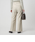 ［size SHORT/TALLあり］パウドレ ワイド パンツ ナチュラル