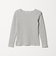 ブライトリブ ボートネック ロングスリーブ カットソー