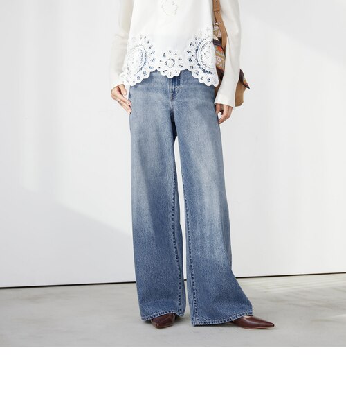 別注】＜Levi's（R）＞CINCH BAGGY ジーンズ デニム パンツ｜グリーン