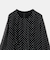 ドット シアー ティアード ワンピース