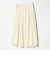 シャイニー プリーツ スカート