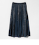 シャイニー プリーツ スカート