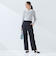 ［size SHORT/TALLあり］Daily chic セミフレア パンツ
