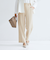 ［size SHORT/TALLあり］Daily chic セミフレア パンツ
