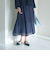 ［size SHORTあり］エアリーギャザー スカート