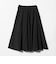 ギャザー フレア スカート