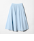 ギャザー フレア スカート