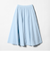 ギャザー フレア スカート