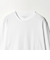 LONG FIBER COTTON クリア クルーネック 長袖 Tシャツ